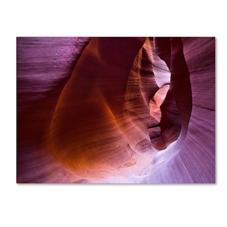 Trademark Fine Art Pierre Leclerc 'Antelope Canyon 4' Canvas Art, 16x24 PL0005-C1624GG